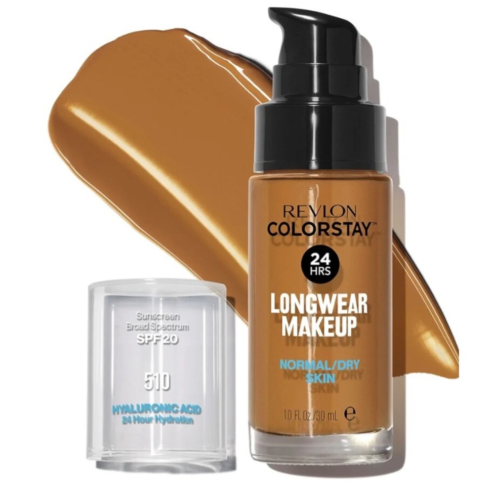 Revlon Colorstay Makeup Liquid Foundation Pump Combination/Oily #510 Pecan